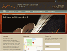 Tablet Screenshot of meadowridge.org